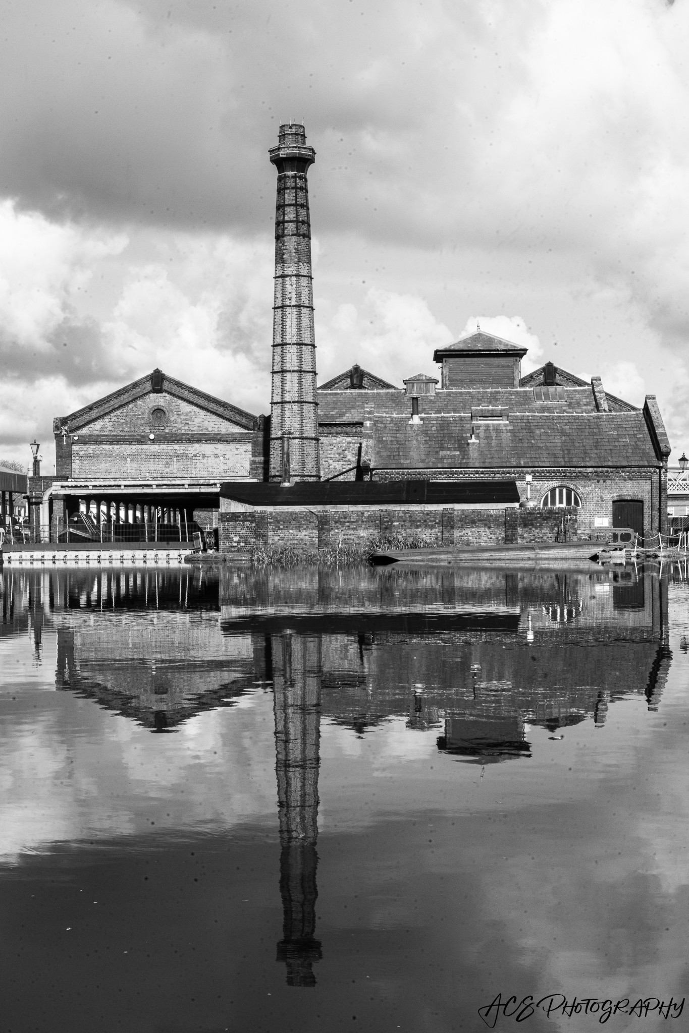 Reflecting at Ellesmere Port Boat Museum